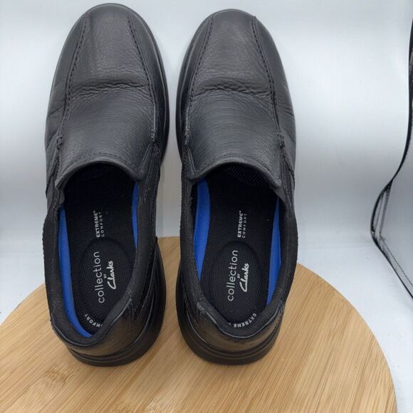 Clarks  Bradley Step Loafer Black Tumbled Leather Men’s US 12 M Slip-On main image 10